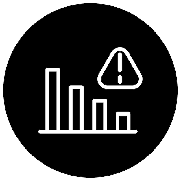 Ilustración del vector de riesgo empresarial de reducción