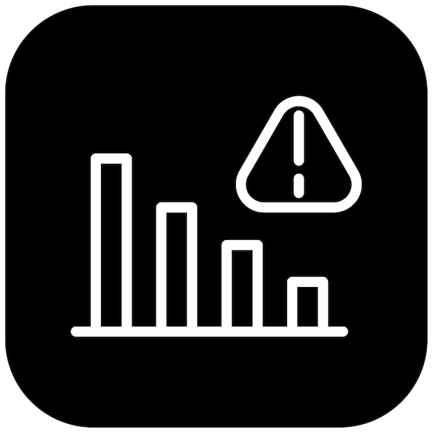 Ilustración del vector de riesgo empresarial de reducción