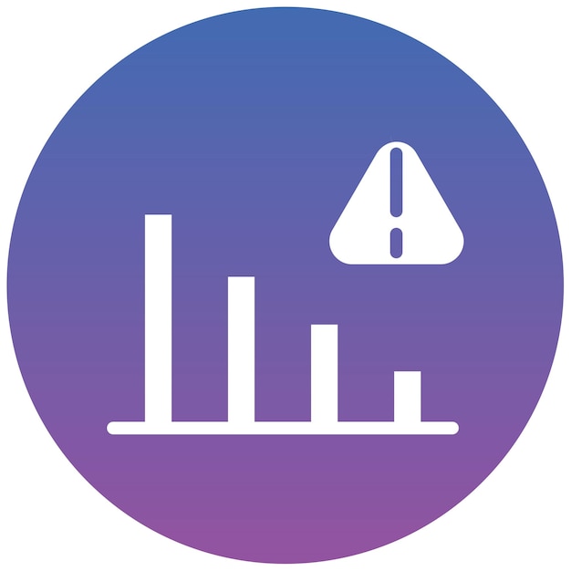 Ilustración del vector de riesgo empresarial de reducción
