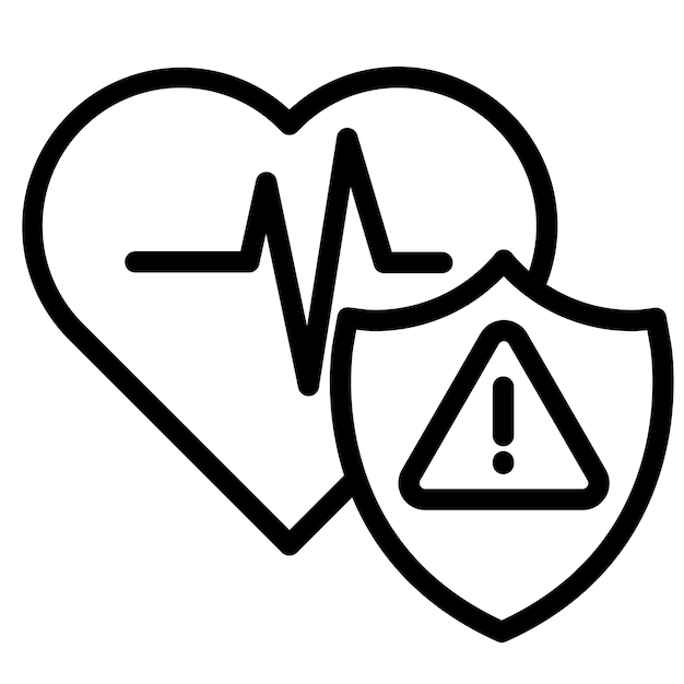 Ilustración del vector de riesgo para la salud