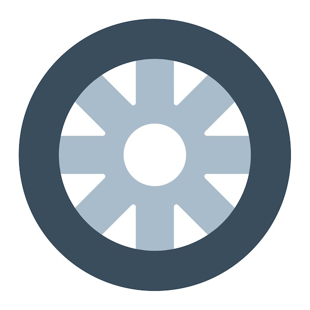 Ilustración del vector de la rueda