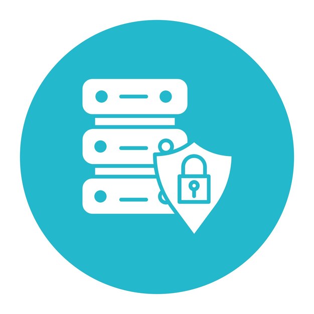 Ilustración del vector de seguridad de la base de datos