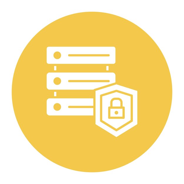 Ilustración del vector de seguridad de la base de datos