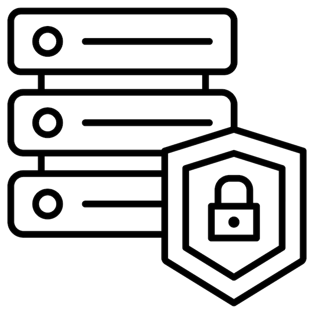 Ilustración del vector de seguridad de la base de datos