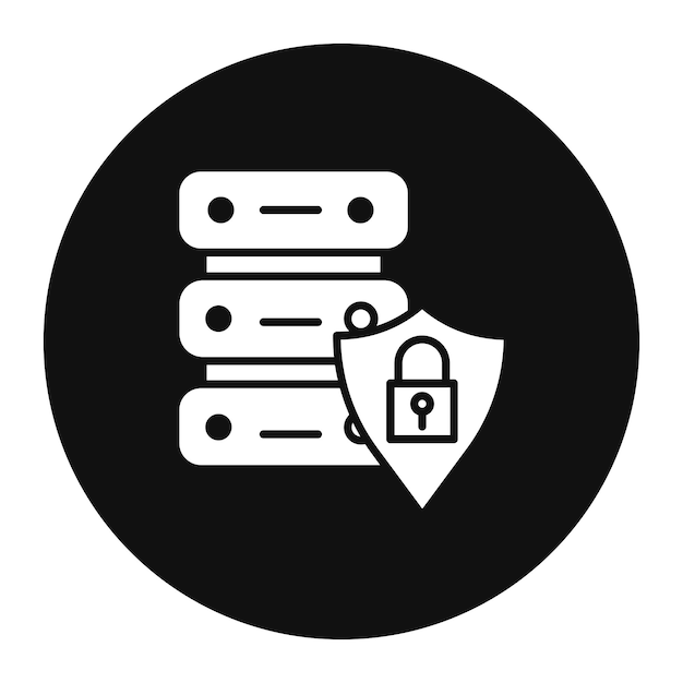Ilustración del vector de seguridad de la base de datos