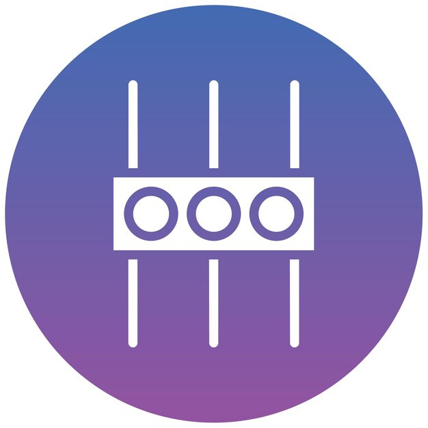 Ilustración del vector del sensor eléctrico