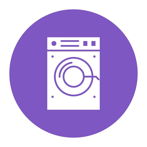Ilustración del vector del servicio de lavandería