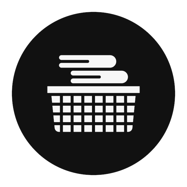 Ilustración del vector del servicio de lavandería