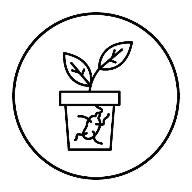 Ilustración del vector de siembra