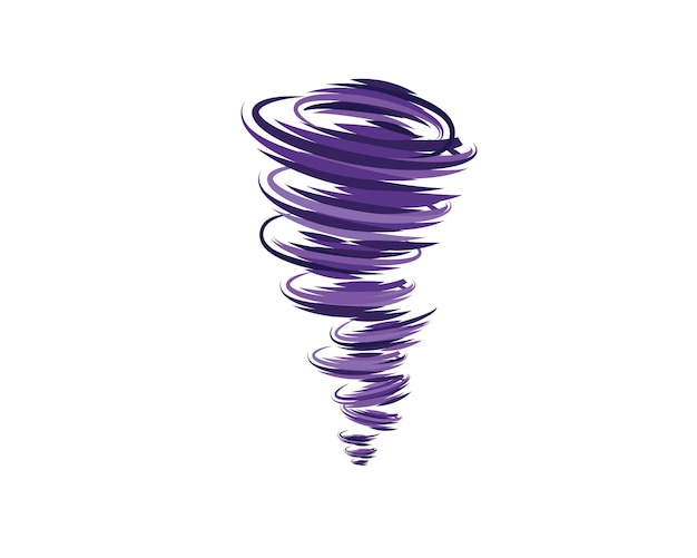 Ilustración de vector de símbolo de tornado