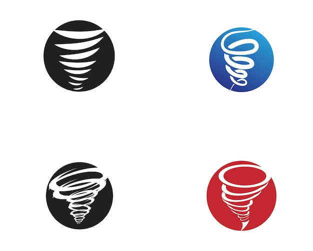 Ilustración de vector de símbolo de tornado