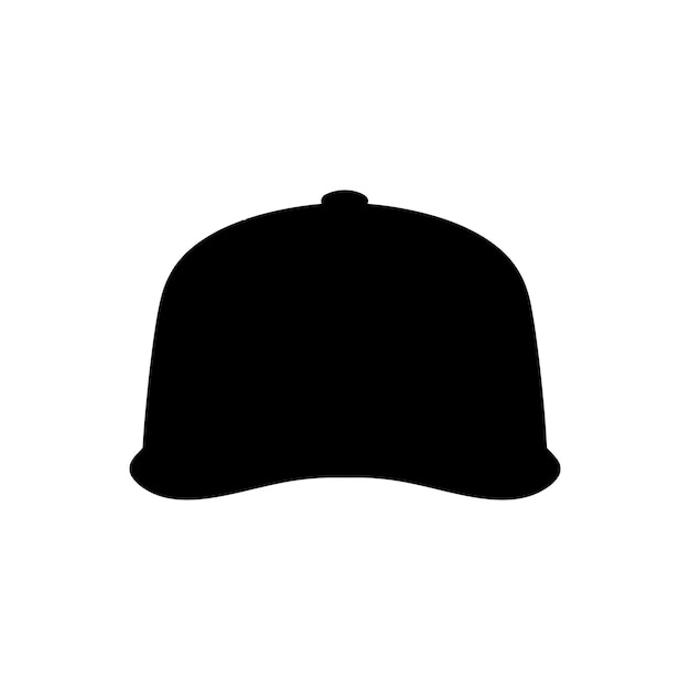 Ilustración de vector simple del icono del sombrero