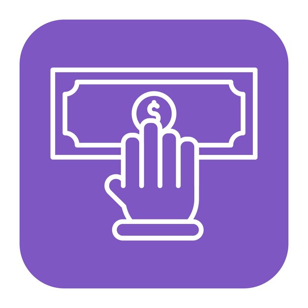 Ilustración del vector de soborno