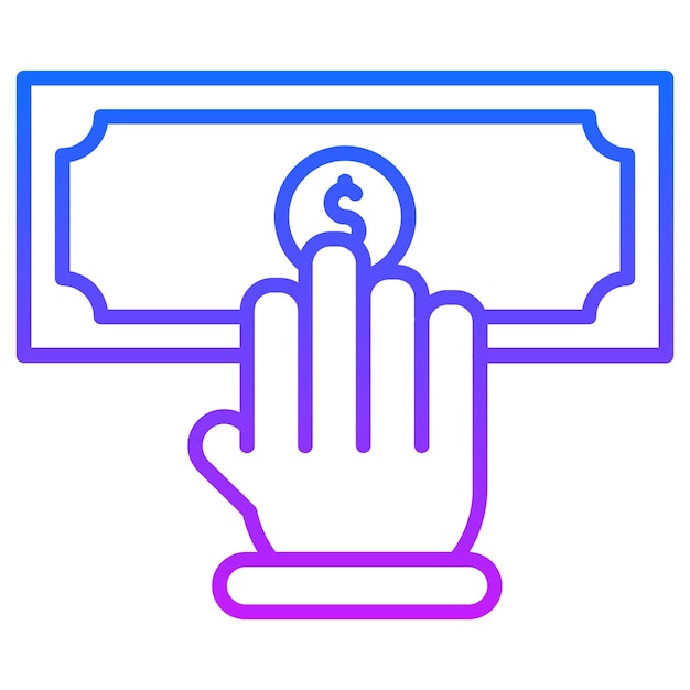 Ilustración del vector de soborno