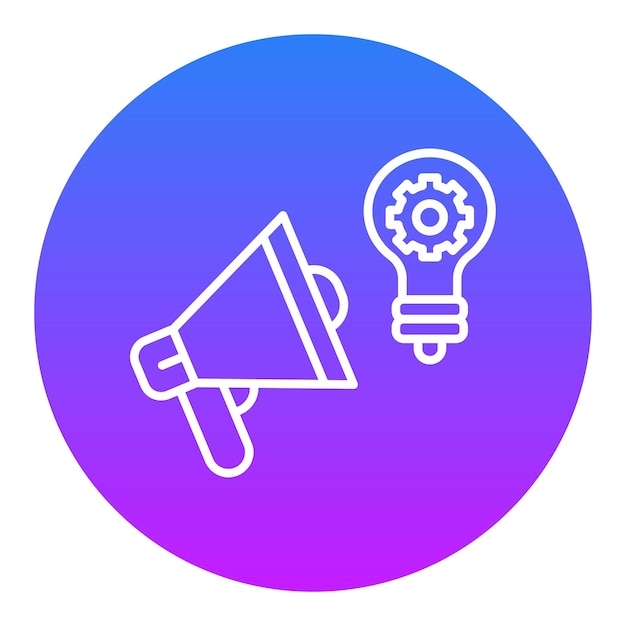Ilustración del vector de la solución de comercialización
