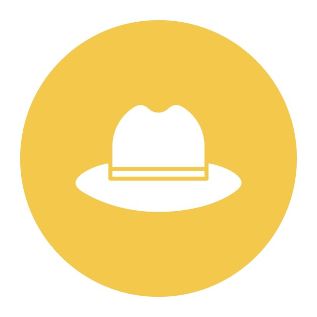 Ilustración de vector de sombrero