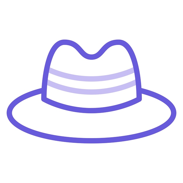Ilustración de vector de sombrero