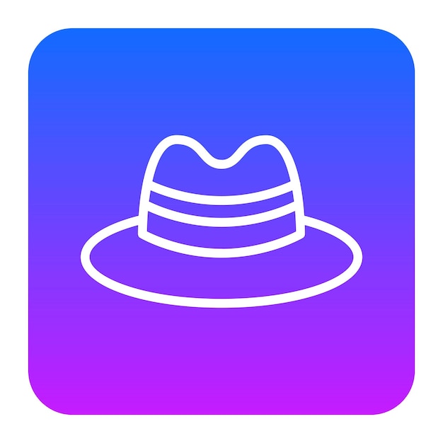 Ilustración de vector de sombrero