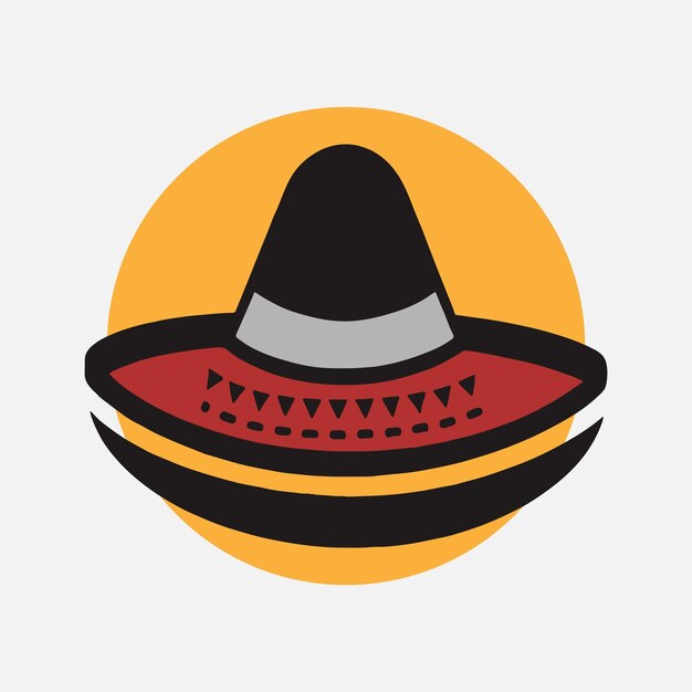Ilustración de vector de sombrero