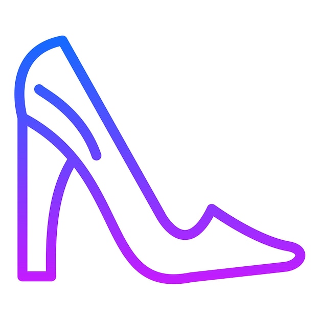 Ilustración del vector del talón