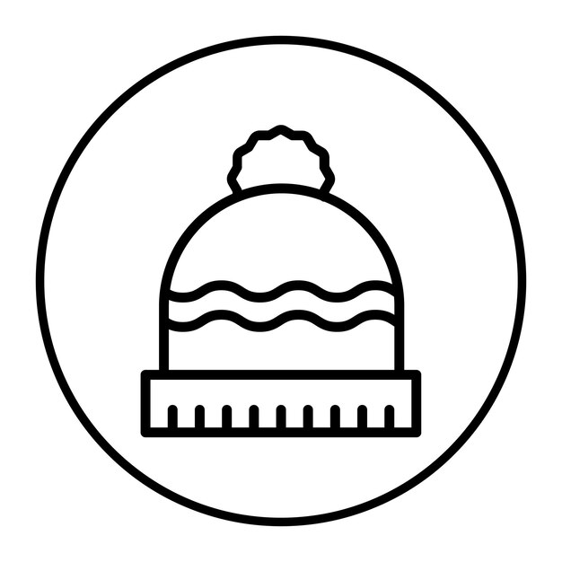 Ilustración del vector de la tapa
