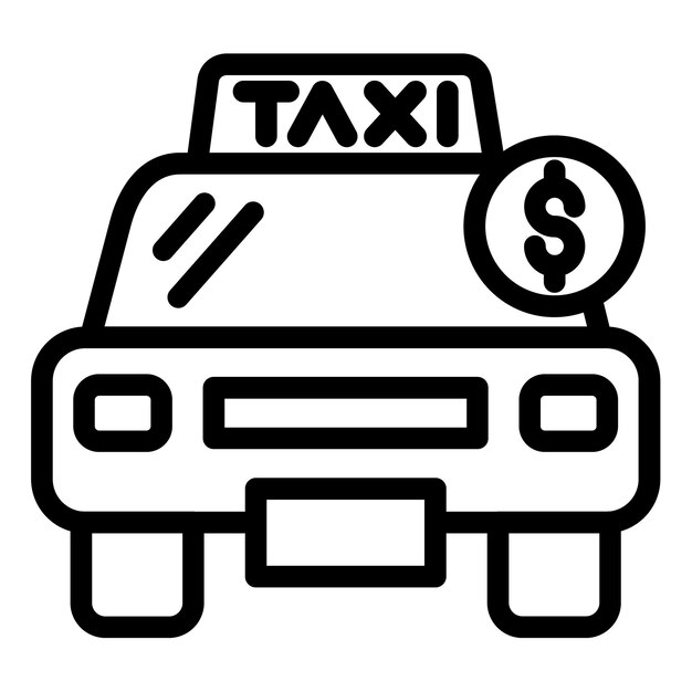 Ilustración del vector de tarifas