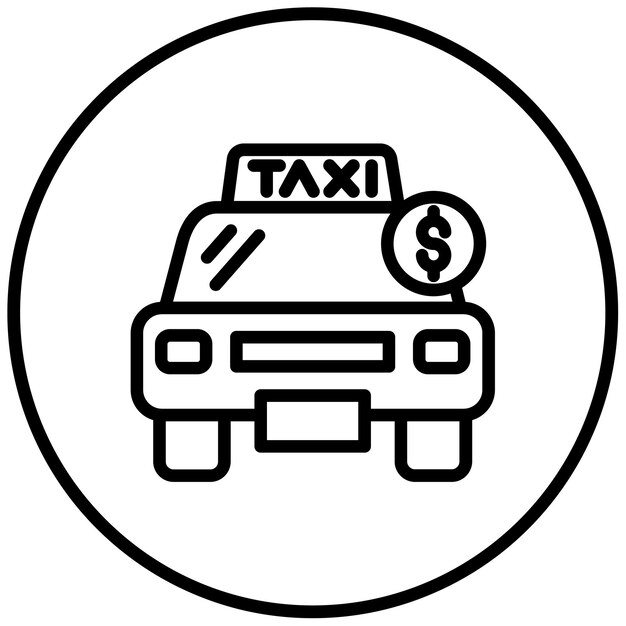 Ilustración del vector de tarifas