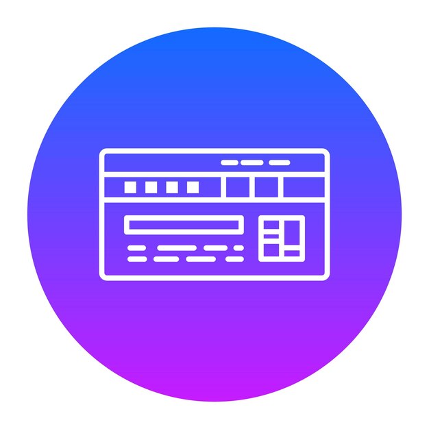 Ilustración del vector de la tarjeta de débito