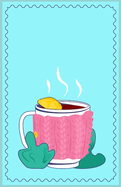 Ilustración de vector de tarjeta de vacaciones de invierno Postal de felicitación feliz con cartel de celebración de decoración de temporada de Navidad conjunto Invitación de Navidad feliz