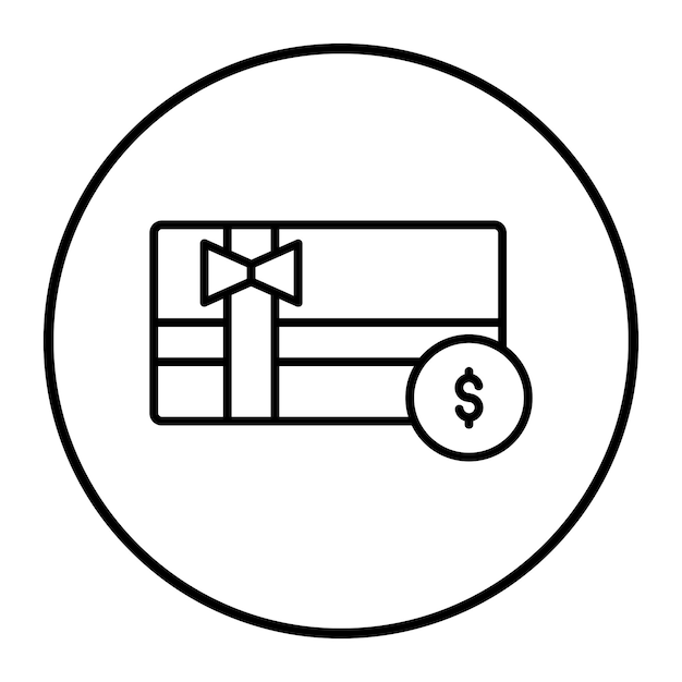 Ilustración del vector de las tarjetas de recompensas en efectivo