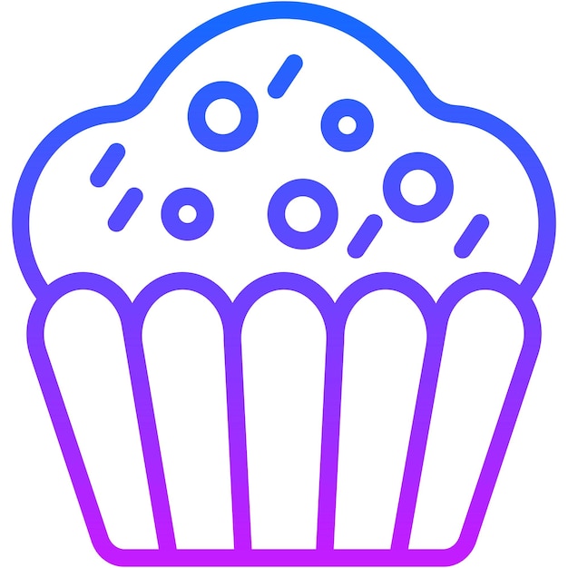 Ilustración del vector de la tarta de chocolate