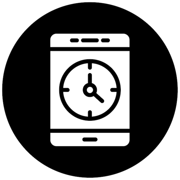 Ilustración del vector de tiempo de acceso