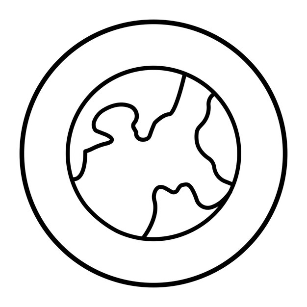 Ilustración del vector de la Tierra