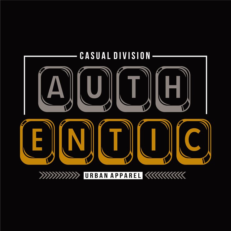Vector ilustración de vector de tipografía de diseño auténtico para impresión de camiseta