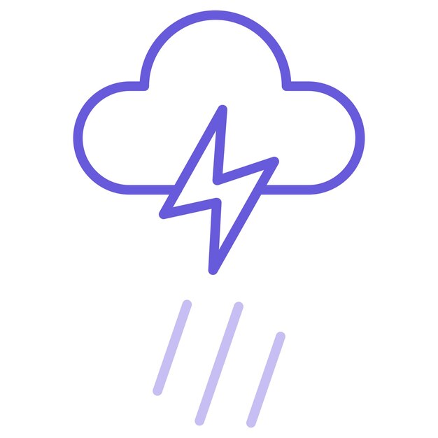 Ilustración del vector de la tormenta