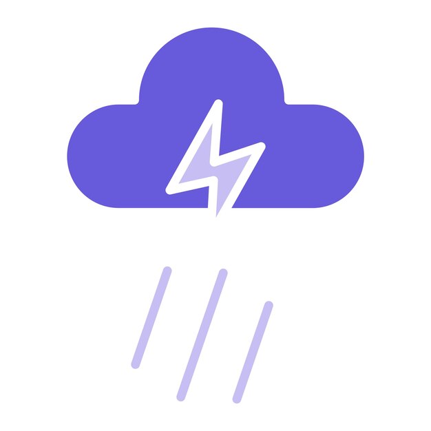 Ilustración del vector de la tormenta