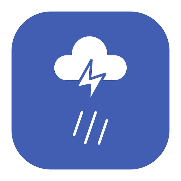 Ilustración del vector de la tormenta