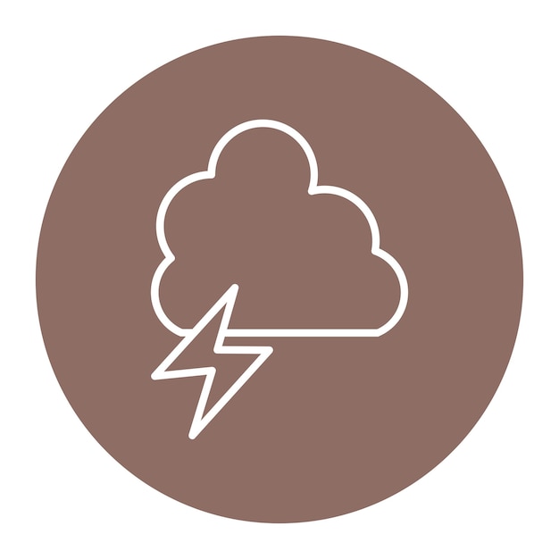 Ilustración del vector de la tormenta