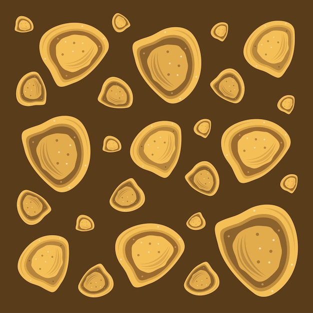 Ilustración de vector de tortellini