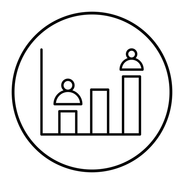 Ilustración del vector de trabajador competitivo
