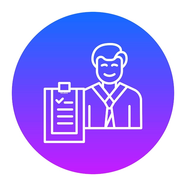 Ilustración del vector de trabajo productivo