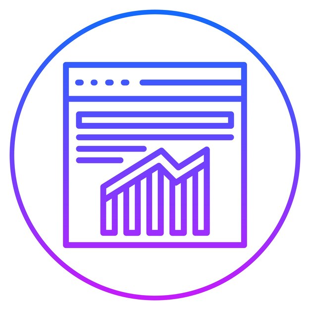 Ilustración del vector de tráfico del sitio web