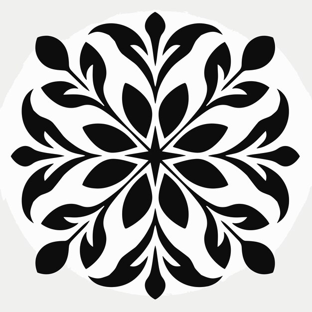 Ilustración de vector transparente de diseño de patrones botánicos tropicales