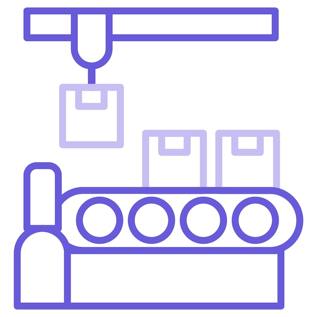 Ilustración del vector del transportador