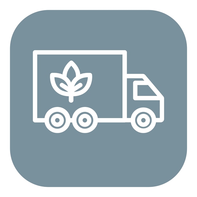 Ilustración del vector de transporte sostenible