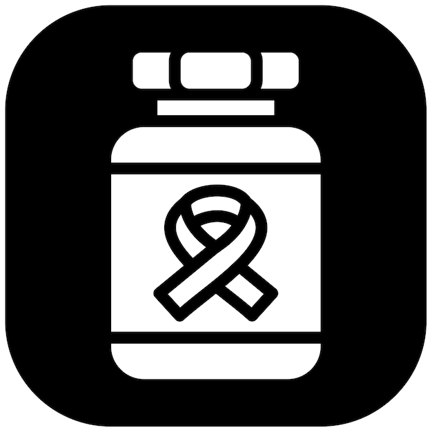 Ilustración del vector de tratamiento del cáncer