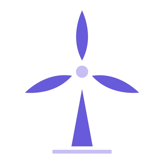 Ilustración del vector de la turbina de resorte