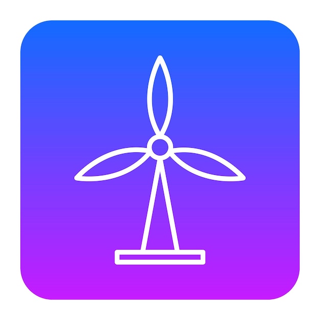 Ilustración del vector de la turbina de resorte