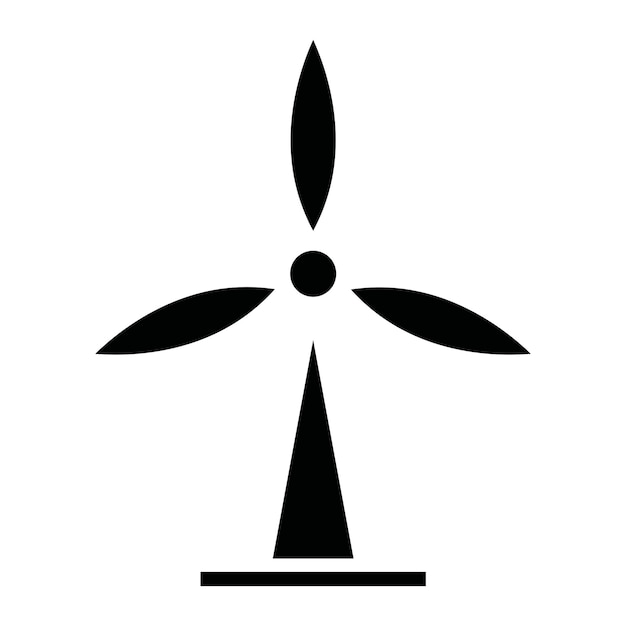 Ilustración del vector de la turbina de resorte