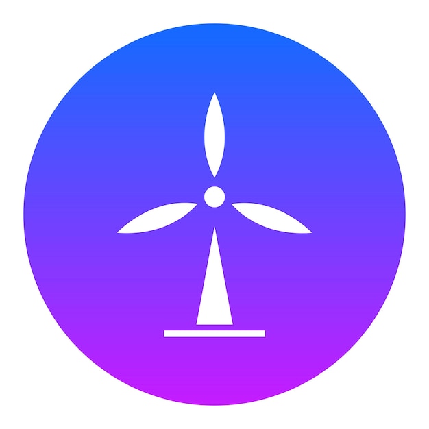 Ilustración del vector de la turbina de resorte